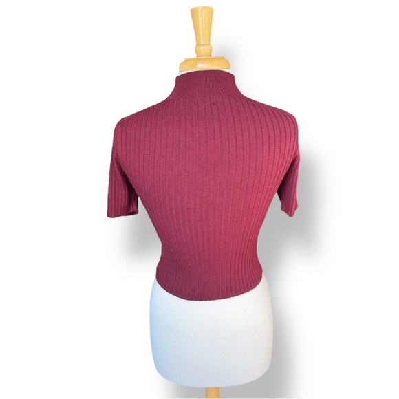 a new day Maroon Sweater - Picture 3 of 4